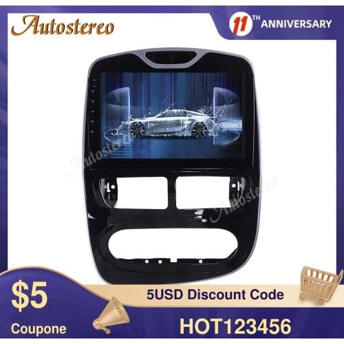 Android 9.0 Car Radio GPS Navigator Unit For Renault Clio 2013-2015 Multimedia Player Auto Stereo Head Unit Radio Tape Record