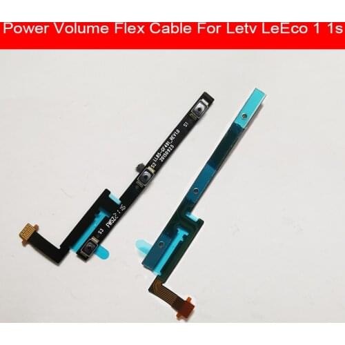 ON/OFF Power & Volume Flex Cable For Letv 1 X600 X608 1S X500 X501 Power&Volume Switch Button Flex Cable With Iron Frame
