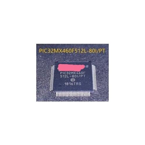 PIC32MX460F512L-80I/PT PIC32MX460F512L qfp100 5pcs