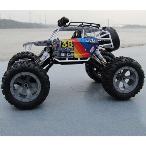 1:12 Alloy Climbing RC Car 2.4Ghz 4WD 1/12 QX3688 Spray Off Road Bigfoot Remote Watch Control Trucks Vehicle Boys Toys