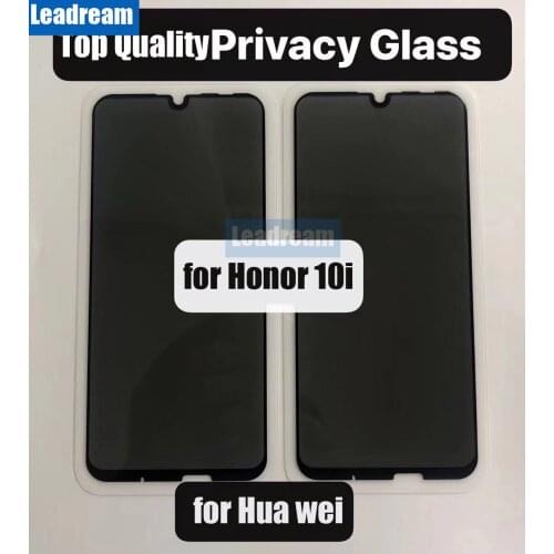 300Pcs Anti-peeping Tempered Glass For Hua Wei Mate 20 20X Honor 10 lite Y5 Y6 Y7 Y9 Prime 2018 2019 Privacy Screen Protector