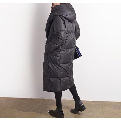 Women Down Coat Women Cloak Jacket A-Line Style Down Coat Cape Winter Coat Women Coat