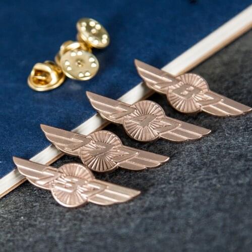 BOEING 747 777 787 737 Plane Badge Airline Pilot Captain Shirts Uniform Accessories Navy Aviation Metal Badges