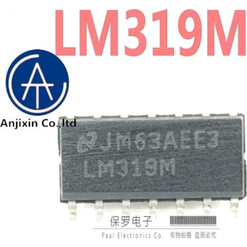 10pcs 100% orginal new real stock Comparator LM319 LM319M LM319MX SOP-14