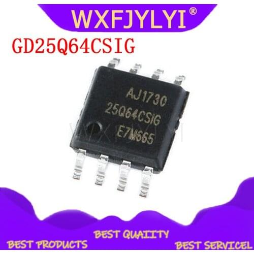 5pcs/lot GD25Q64CSIG 25Q64CSIG SOP8 GD memory chip new