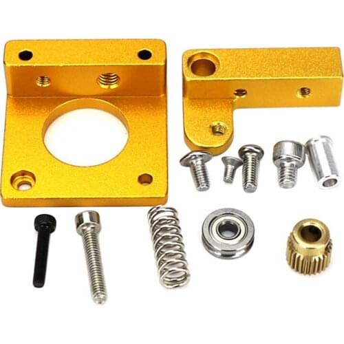 3D Printer Accessories MK8 Extruder Aluminum Block Extruder Bracket MK8 Mounting Block DIY Kit For Prusa I3 Extruder