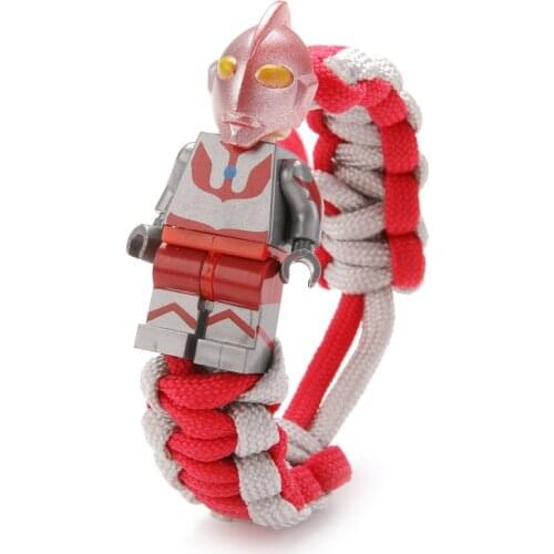 Buzz Lightyear Building Block Bracelet Animal Super Men Toy Bangles Kids Bricking Charm Paracord Bracelet Kids Gift Jewelry