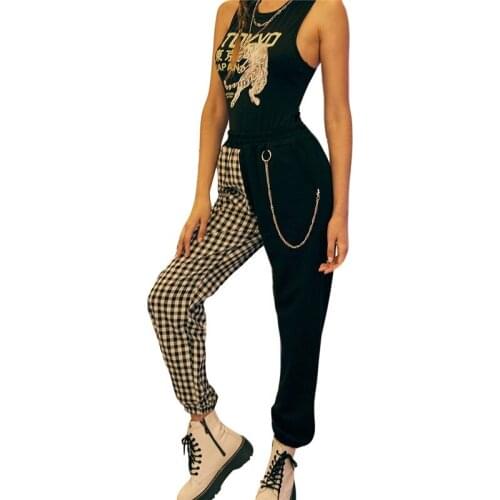 FY Streetwear Cargo Pants Women Casual Joggers High Waist Loose Female Trousers Korean Casual Style Ladies Pants