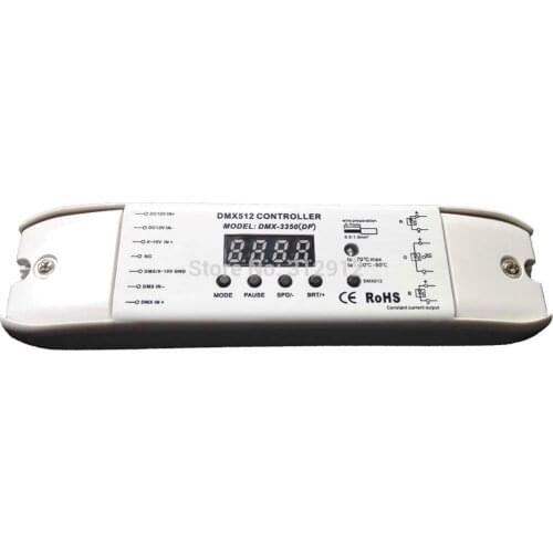 DMX constant current decoder;DC12-48V input;350mA, 700mA, 850mA output