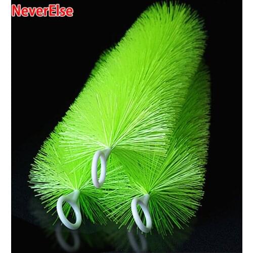 Koi Pond Filter Brush Large 30/40/50cm Pre-filter Skimmer Brush Replacement Filtration System Aquarium Fish Tank Cleaning Tools