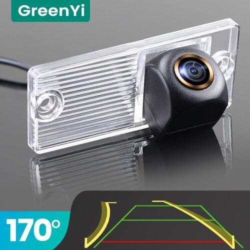 GreenYi Trajectory 170° AHD Car Rear View Camera for Lexus GX470 LX470 J100 J200 Toyota Reiz Mark Land Cruiser Prado Vehicle