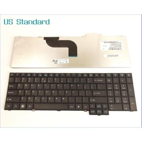 Laptop Keyboard for Acer Travelmate 5760 5760G 6595 6595G 8573 8573G 7750 7750G US Version Black
