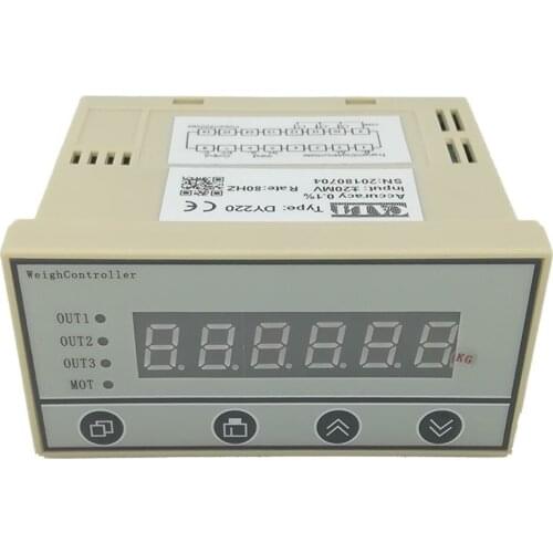 DY220 load cell display controller weight terminal relays rs485 4-20mA output optional Weight indicator