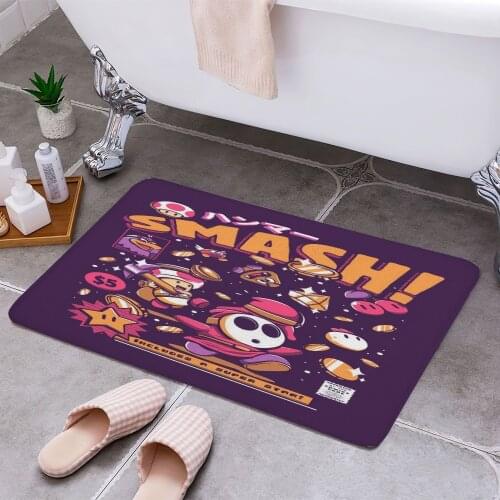 CAPTAIN SMASH 3D Print Doormats Rectangle Non-Slip DoorMat Bedroom Kitchen Entrance Print Door rugs Dropshipping