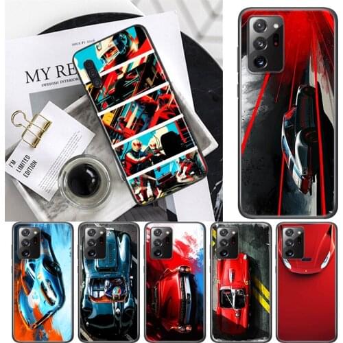 Cool Cartoon Racing car For Samsung A72 A52 A02 S A32 A12 A42 A51 A91 A81 A71 A41 A31 A21 S A11 A01 A03 Core UW Phone Case
