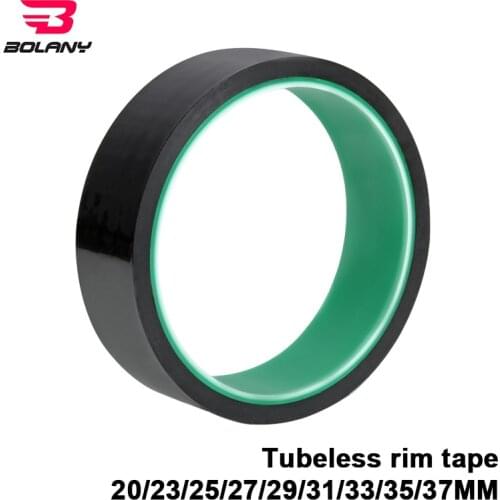 Bicycle Tubeless Rim Tape Width 18/21/23/25/27/29/31/33/35mm*10m Vacuum Ring Lining Belt Tire Sealing Tire Pad Tape