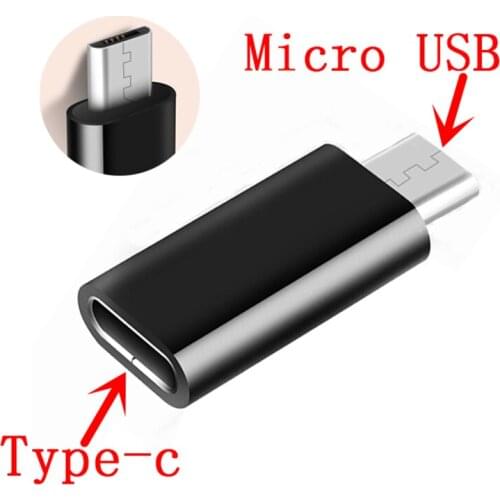 Mini Female Type c To Male Micro USB Adapter Mobile Phone Android Converter For Xiaomimi 5 Mi5 HuaweiP9 letv USB C Charger Cable