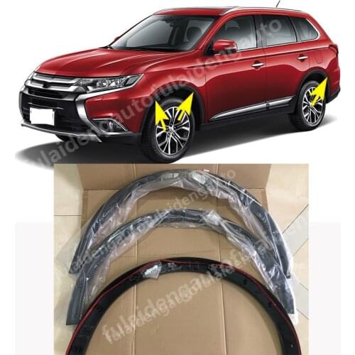 1pcs For For Mitsubishi Outlander 2014-2019 Molding Front Rear Left Right Side Wheel Lip Fender Car Styling Accessories