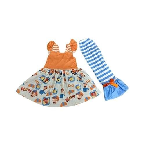 Baby Girls Autumn Suit Fashion Childrens Purple Animated Cartoon Shirt + Bell Pants Two-piece Childrens Clothes