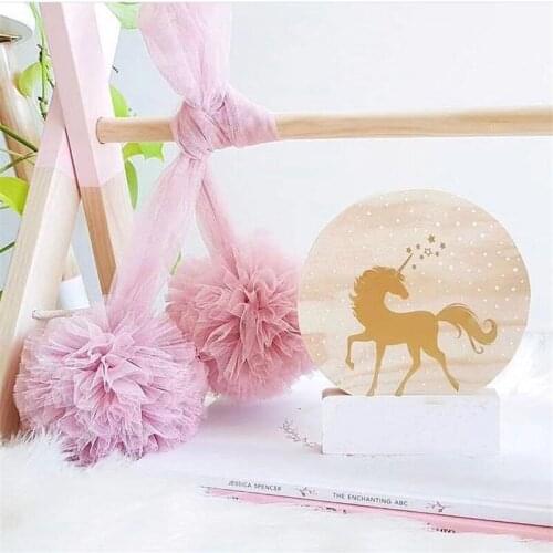 Nordic Kids Room Tent Mosquito Mesh Yarn Ball Wall Hanging Decoration DIY Wedding Party Decorative Yarn Balls Christmas Gifts