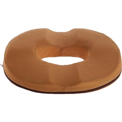 Hollow Donut Shape Cushion Car Office Home Chair Seat Cushion Pad Hemorrhoid Sciatica Cotton Seat Support