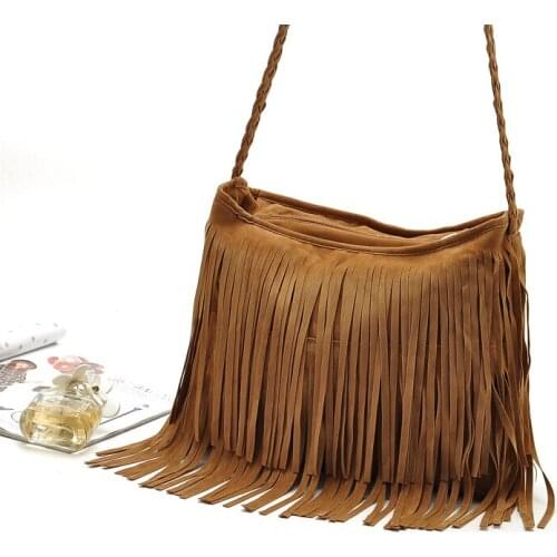 Bag again hot popular good quality women handbag female lady fashion tassel bag girl cross-body shoulder bag messenger bag