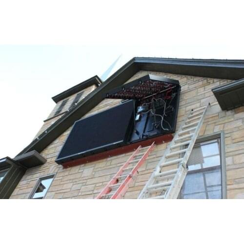 Advertising Wall Mounted Front Open Access Led Display Screen Cabinet p4p5p6p10 Outdoor WIFI Control