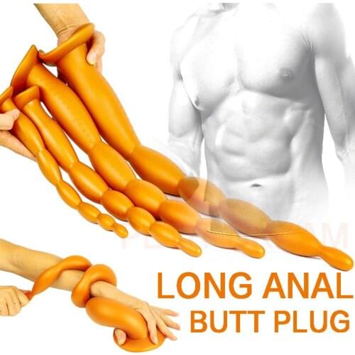 Sex Shop Anal Beads SM Deep Anal Sex Toys Gay Masturbation Large Silicone Adult Novelty Sex Toys Strap on Silicone Dildo Men