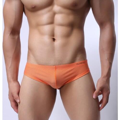 Sexy Men Swim Briefs Low Rise Swim Shorts Gay Pennis Pouch Bikini Swimwear Man Black Slip Swimsuit S XL Size