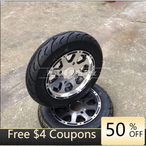 1pcs Tubeless Tire 3.50-10 Vacuum Tyre Fits Electric Battery Scooter 3.50-10 Tire Motorcycle 350-10 Scooter Anti-skid