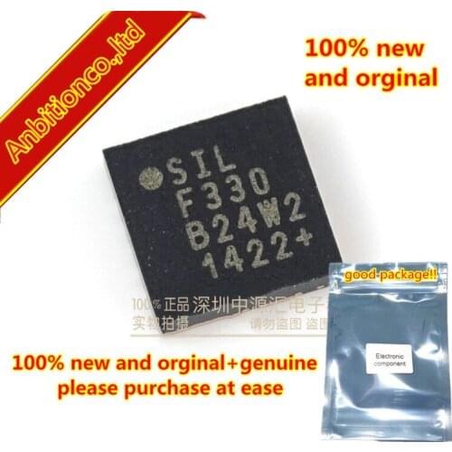 10pcs 100% new and orginal F330 C8051F330-GMR C8051F330 silk-screen F330 QFN in stock