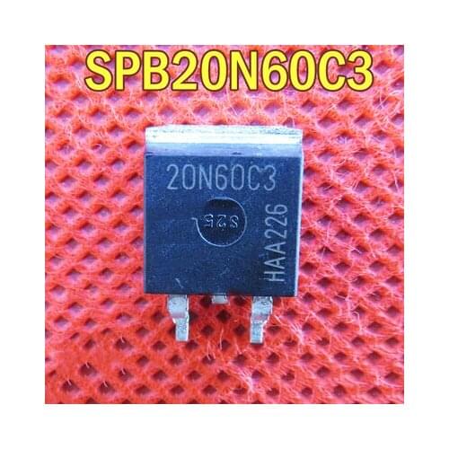 1pcs/lot SPB20N60C3 20N60C3 TO-263 In Stock