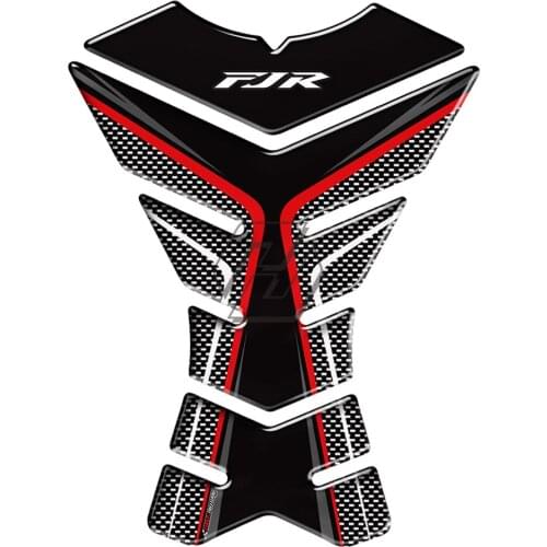3D Carbon-look Motorcycle Tank Pad Protector Decal Stickers Case for yamaha FJR 1300 FJR1300 A AS ABS