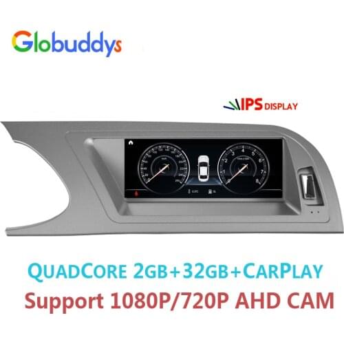 Android 10,Original Style,A4 Radio Multimedia,A5 CarPlay For Audi A4 2009-2012,I-GO Navi,Bluetooth/Wifi link