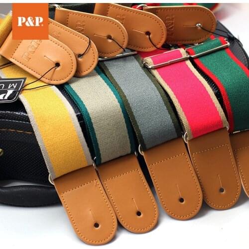 Guitar Strap Ballad, Color Guitar Strap, Ribbon 5cm P&P Zan Factory Guitar Strap Processing