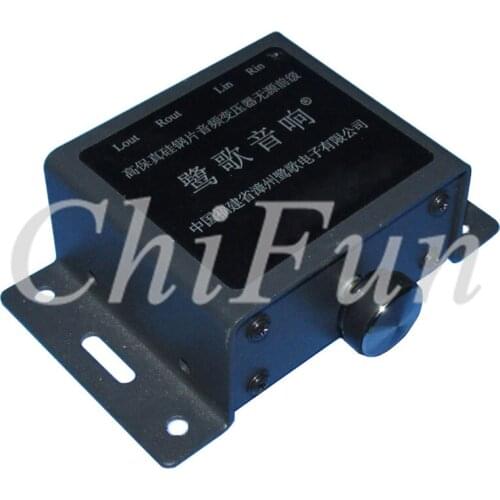 Freeshipping Permalloy E25 600Ω:600Ω Balanced to unbalanced Signal Transformer Audio Finished machine with volume control