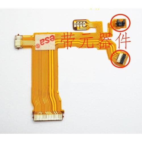 For Olympus 14-42mm f/3.5-5.6 EZ M.ZUIKO DIGITAL ED Lens Aperture Diphragm Flex Cable FPC With Socket NEW