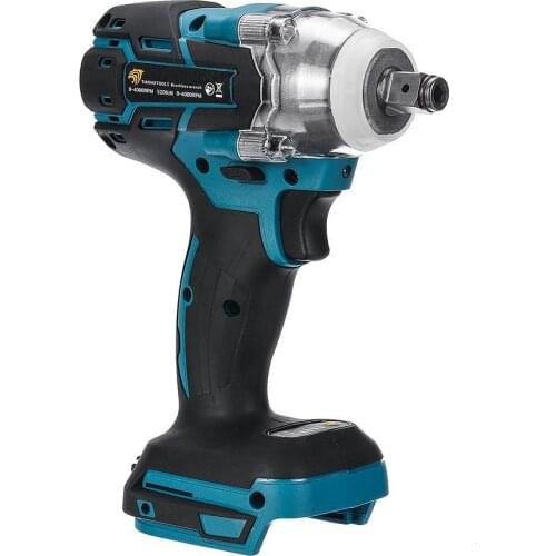 18V 520Nm Electric Rechargeable Brushless Impact Wrench Cordless 1/2 Socket Wrench Power Tool for Makita Battery DTW285Z New