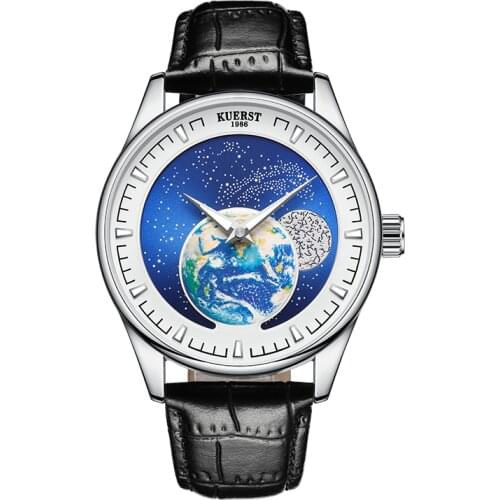 Мужские часы из нержавеющей стали KUERST China At AliExpress