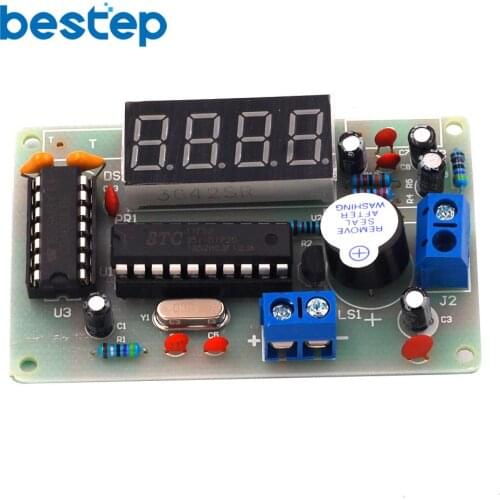 DIY Kit Ultrasonic Range Finder Distance Measuring Transducer Sensor Electronic Components Suite
