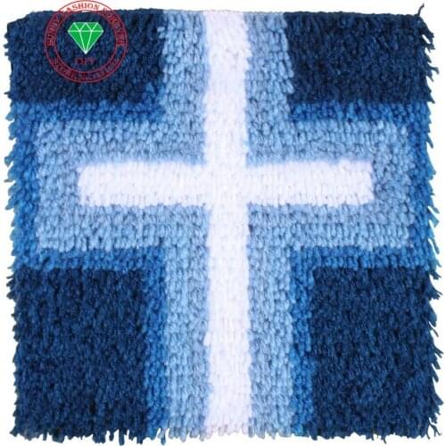 National flage mbroidery 3D diy carpet embroidery crochet hooks fabric for sewing pictures crochet carpet embroidery carpet