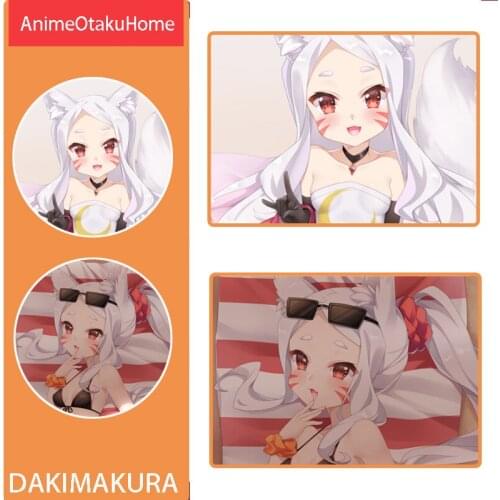 Anime Manga The Helpful Fox Senko-san Senko Shiro Throw Pillow Cover Hugging Pillowcase Otaku Bedding Dakimakura Pillow Case