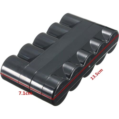 New Waterproof Black Plastic Travel 5 Rolls of 120 Film Case Storage Box 137mm x 73mm