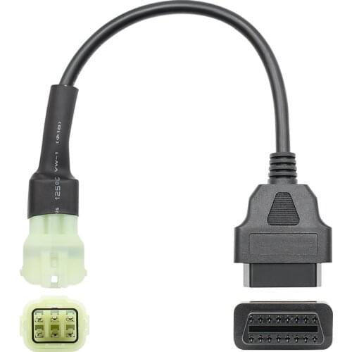 OBD 16pin To 6 Pin for KTM Motorcycle Adapter Cable