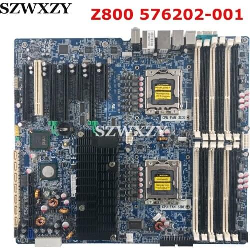 Original For HP WorkStation Z800 Server motherboard 576202-001 460838-002 536798-001 REV 1.02 LGA 1366 X58