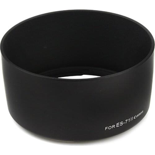 Pixco ES-71Ⅱ/ES-62/ES-62 II/ ES-68 Bayonet Mount Lens Hood Suit For Canon EF 50mm f/1.4 USM Lens