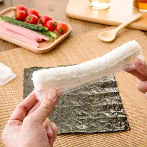 Sushi Maker Rice Mold Kitchen Tools Portable Japanese Roll Sushi Tools Baking Sushi Maker Kit Rice Roll Mold Accessories