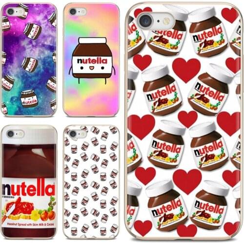 Silicone Phone Covers Chocolate Tumblr Nutella Bottle For Samsung Galaxy Note 3 4 5 8 9 S3 S4 S5 Mini S6 S7 Edge S8 S9 S10 Plus