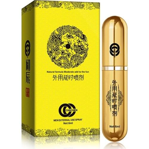 Male delay spray prevents premature ejaculation, delays the time of sex, and penis erection three-in-one adult sex product