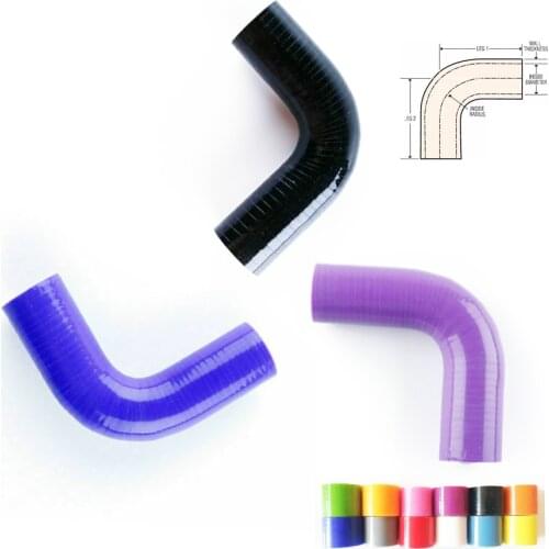 Universal ID 28mm To 28mm 90 Degree Silicone Elbow Pipe Tube Turbo Coupler Hose
